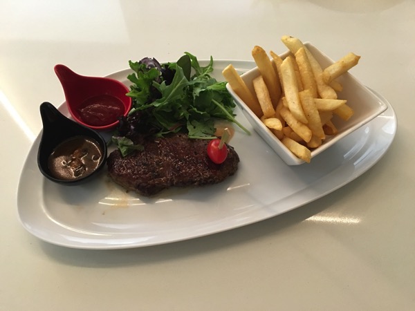 IBIS Singapore Taste Restaurant - Steak and Fritters