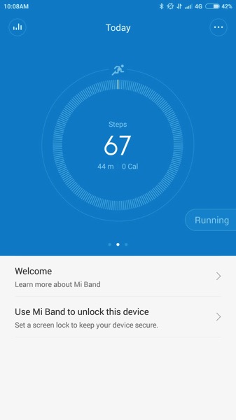 Mi Band Pulse (小米手环光感版) - workout - Heart Rate by Mi Band Pulse