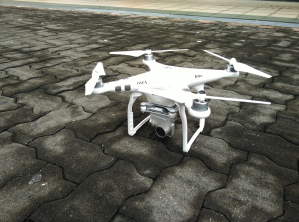 Phantom 3 Advanced - ready to take off