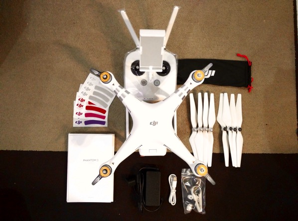 Phantom 3 Advanced - unboxed full accessories