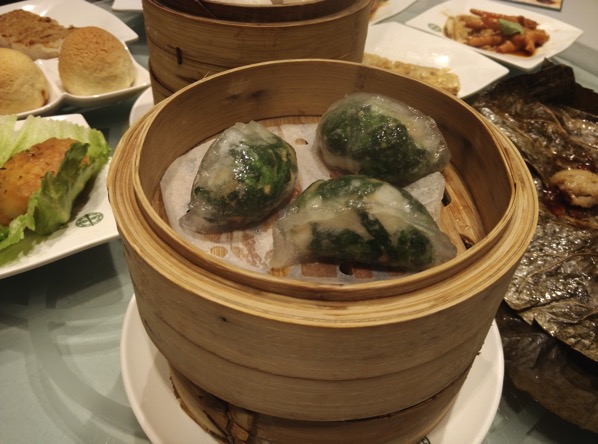 Tim Ho Wan (添好运) Singapore - Food - Steamed Spinach Dumpling with Shrimp