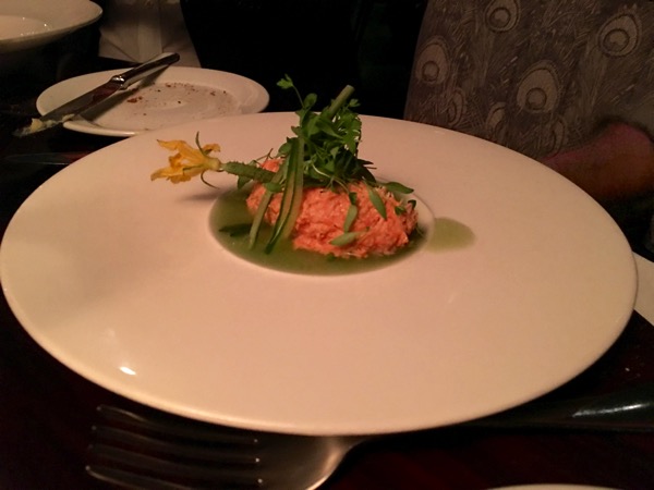 Auqashard - food review - Loch Etive smoked trout