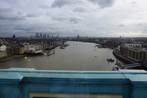 Tower Bridge - view of the River Thames