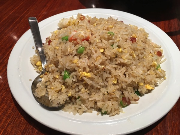 Soup Restaurant buffet - fried rice