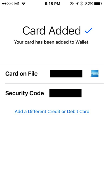 Apple Pay launched in Singapore - Add Credit Card - Step 4