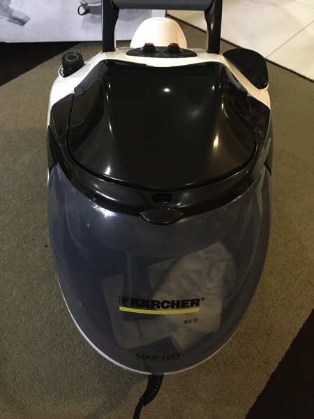 Karcher SV7 Steam Vacuum Cleaner - main body tank view