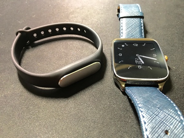 ASUS ZenWatch 2 WI501Q - with HR monitor band