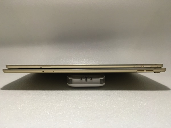 iPad Pro 9.7inch vs 12.9inch - thickneess