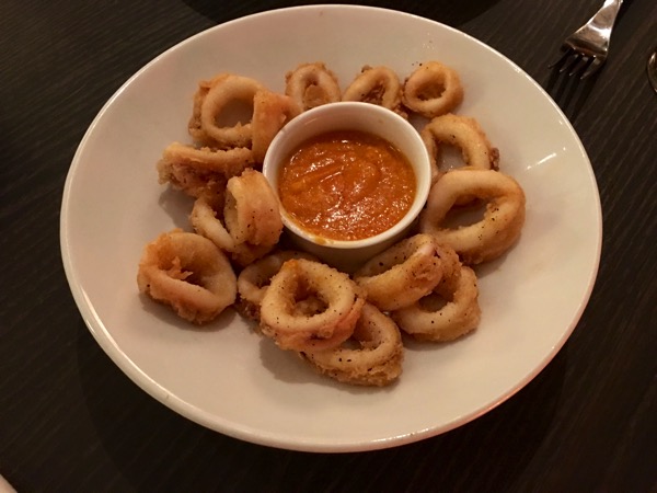 ilLido at the Cliff restaurant - food - Calamari rings