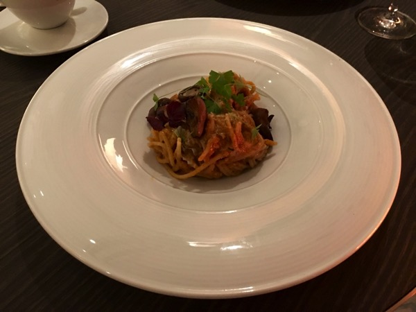 ilLido at the Cliff restaurant - food - Mushroom Bolognese Spaghetti