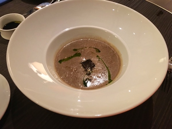 ilLido at the Cliff restaurant - food - Mushroom Soup