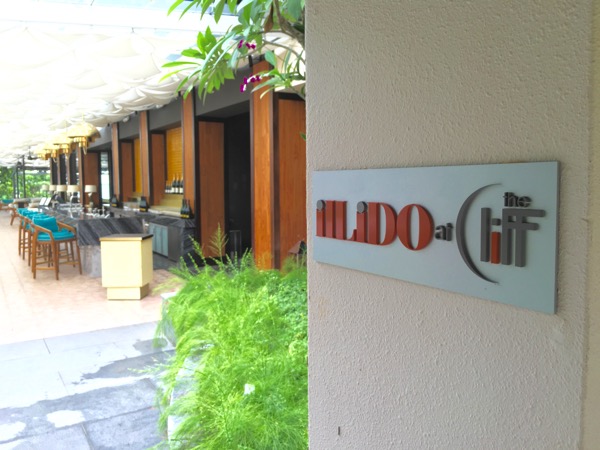 ilLido at the Cliff restaurant - main entrance