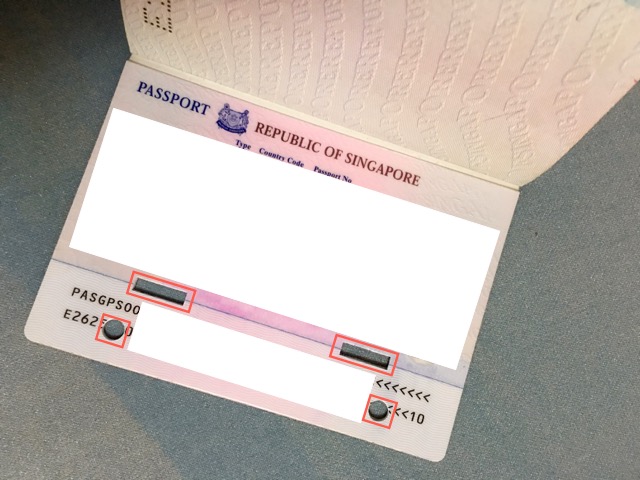 SG eLobby iCollect passport - invalidated old passport