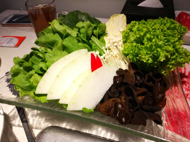 海底捞火锅 Hai Di Lao Hot Pot - Vegetables