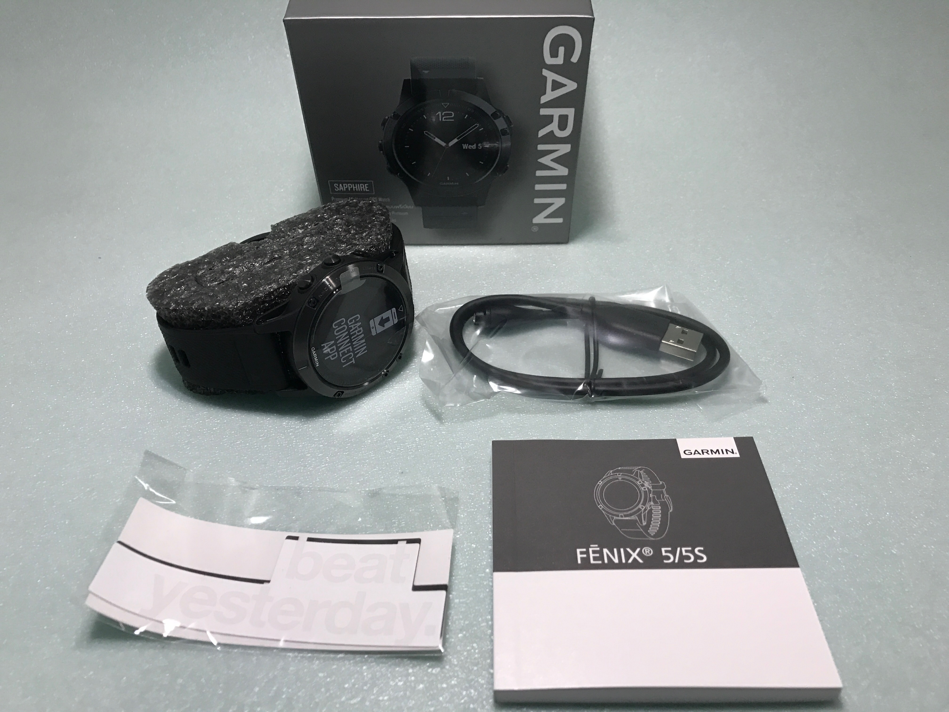 Garmin fenix 5 hot sale plus box