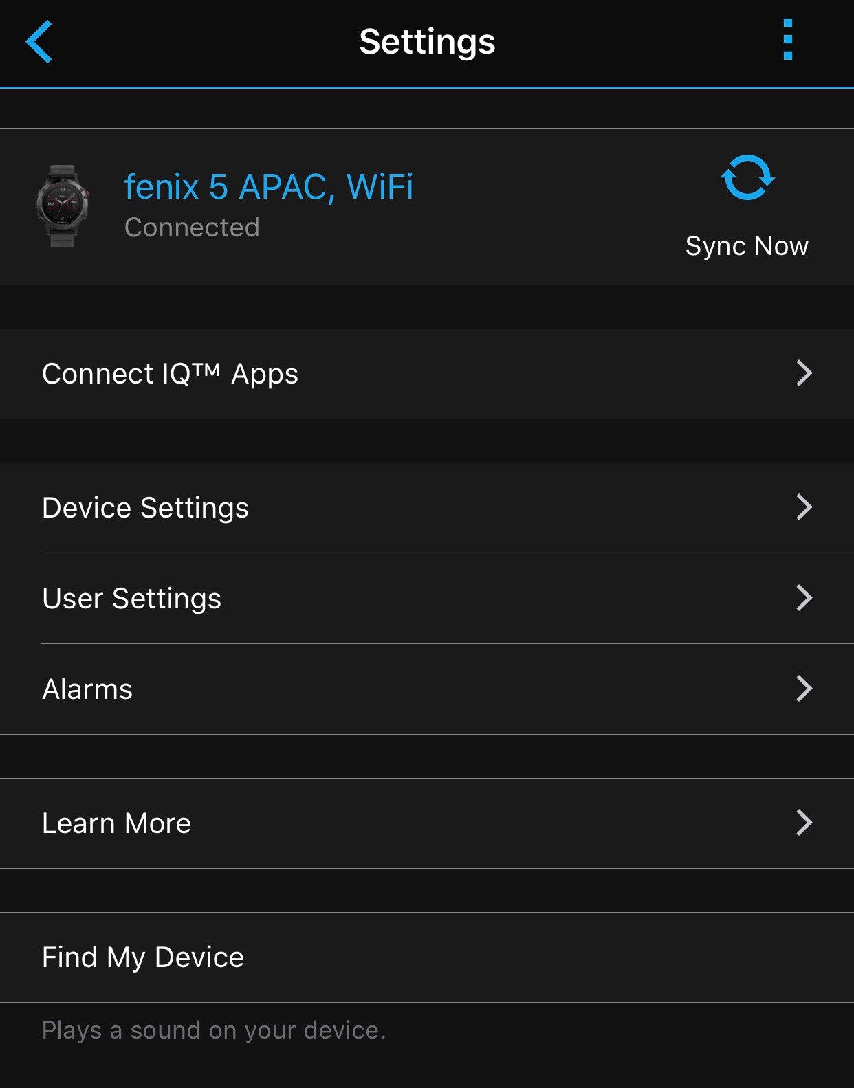 fenix 5 apac