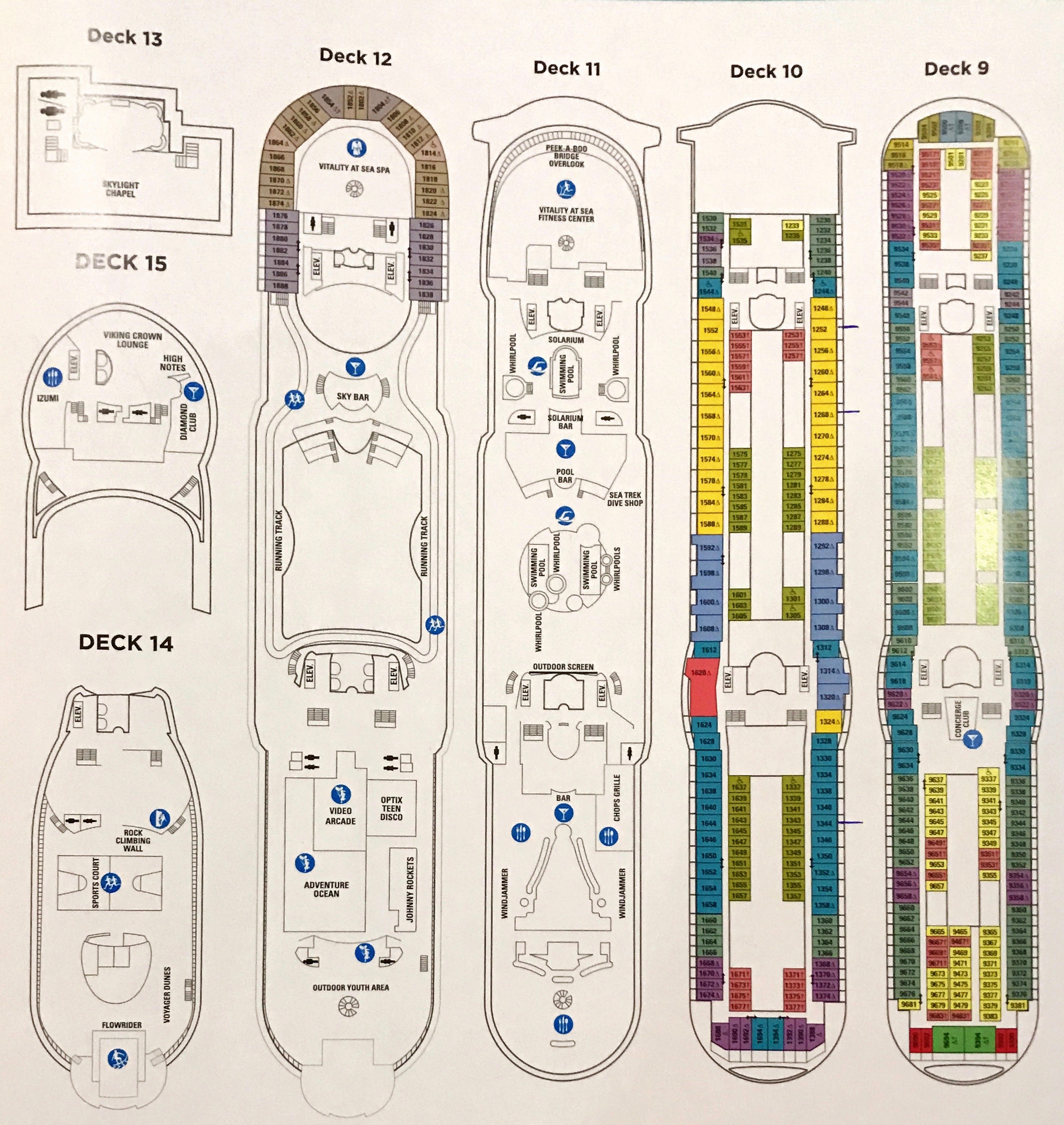 voyager of the seas itinerary