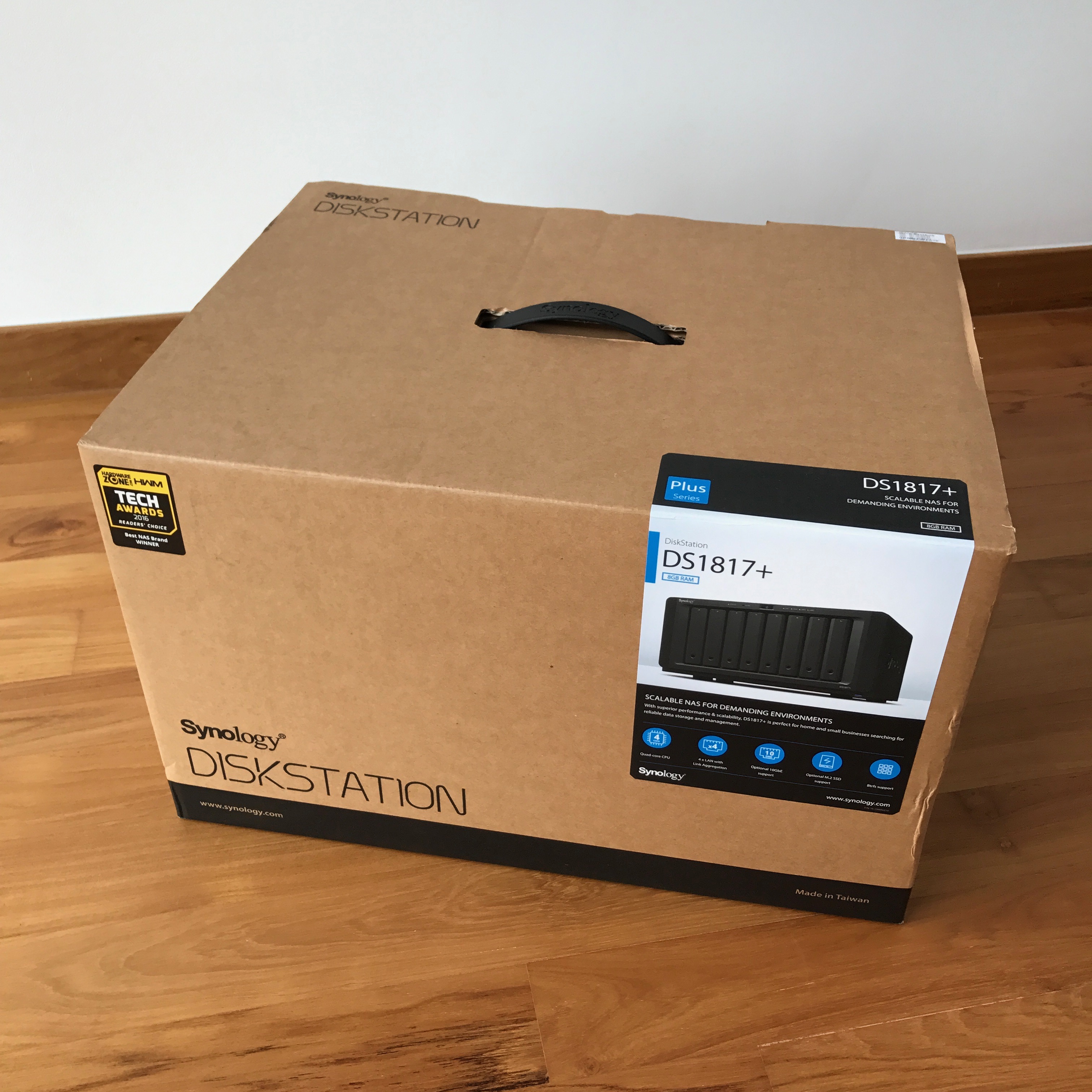 The new Synology DiskStation DS1817+ is one powerful network