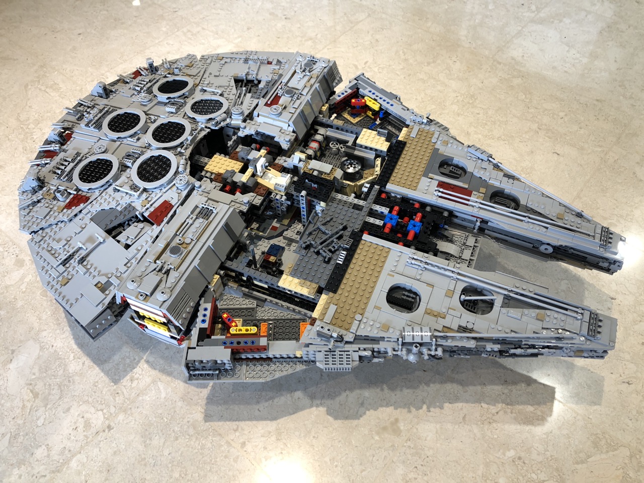 lego millennium falcon star wars ucs millennium falcon 75912 light kit