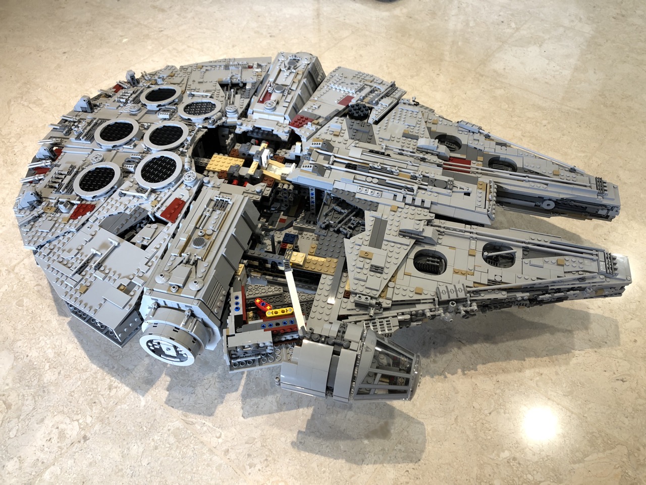 lego millennium falcon 75192 coffee table