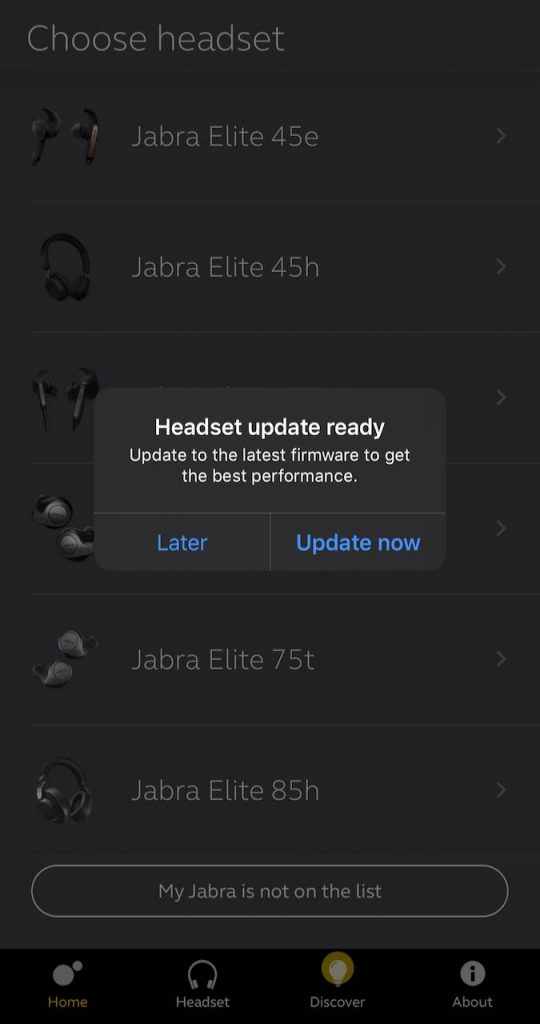 Jabra elite 45e pairing hot sale